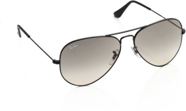 Titan Analog 30 cm X 30 cm Wall Clock (Black, With Glass, Standard)    UV Protection Aviator Sunglasses (58) (For Men & Women, Grey) - Image 8