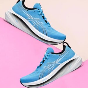 Asics  GEL-NIMBUS 26 Training & Gym Shoes For Men  (Blue , 8)
