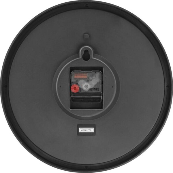 Titan Analog 30 cm X 30 cm Wall Clock  (Black, With Glass, Standard) - Image 4